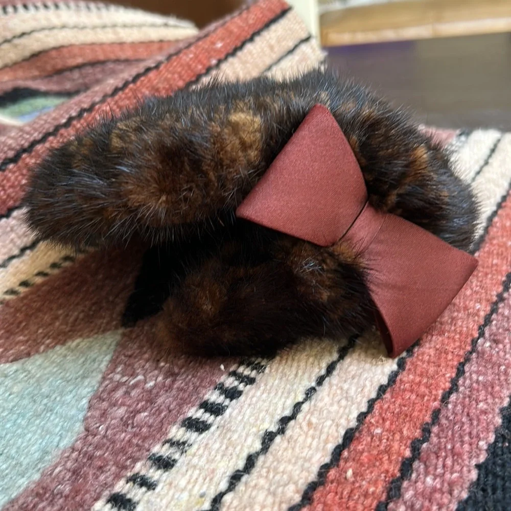 Vintage The May Company Cleveland Fur Calot Hat